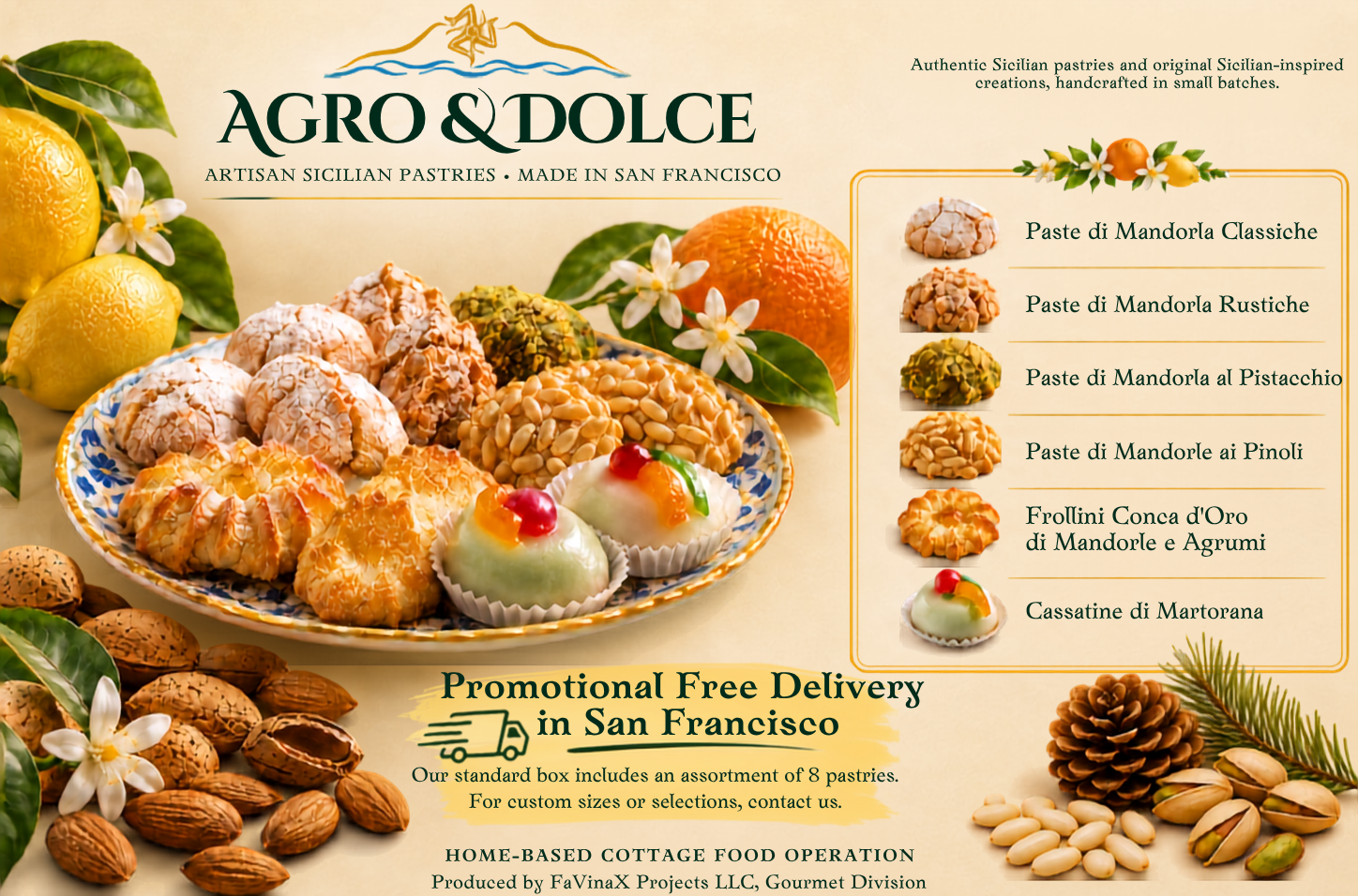 Agro&Dolce artisan Sicilian pastries